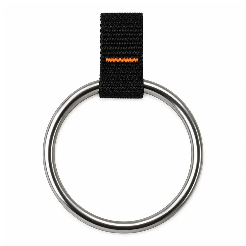 MAYKKER O-Ring für schnelles Ein- und Ausfädeln von Tüchern