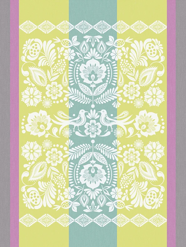 -Le Jacquard Francais- Geschirrtuch 80x60cm "Alegria" 100% Baumwolle