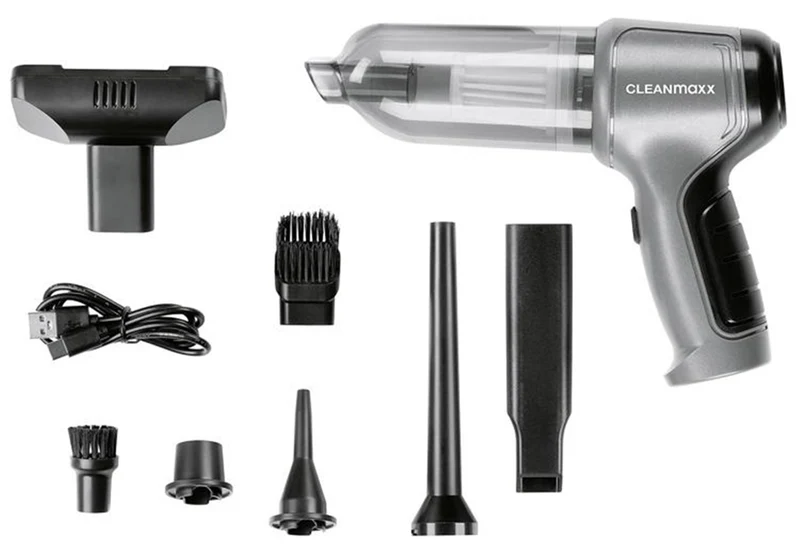 CLEANMAXX Akku-Handstaubs.7tlg