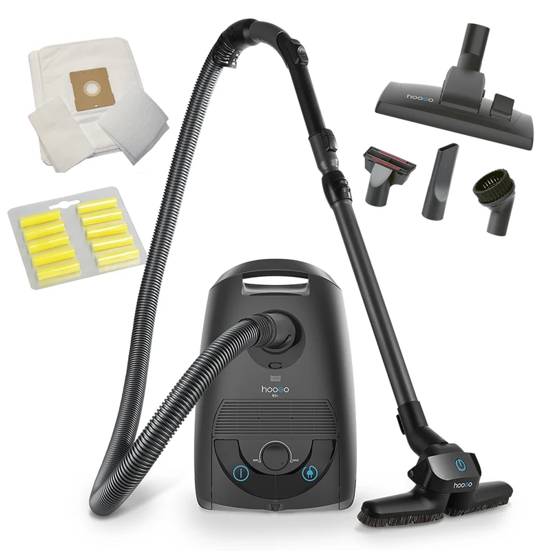 Hoogo B3 Plus Bodenstaubsauger inkl. FlipFlop Bodendüse und Zubehör
