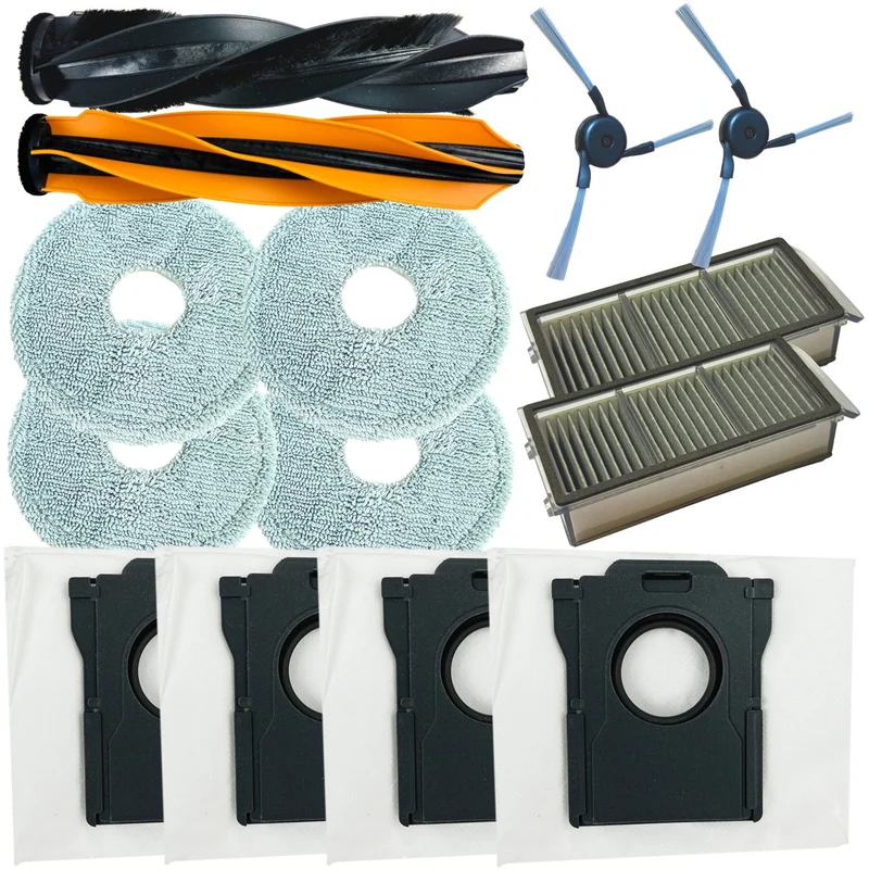 Zubehörset geeignet für Dreame Robot X50 Ultra Complete/L50 Pro Ultra/X50 Master Saugroboter, L40s Ultra/L40s Ultra AE/L40s Ultra CE