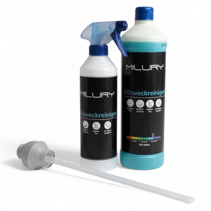 MILURY Allzweckreiniger – Set mit Sprühflasche & Dosierkugel 20 ml
