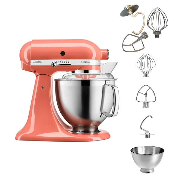 KitchenAid 4,8 L 5KSM185 Artisan Küchenmaschine Tschimmlover TschimmWhip,TschimmHook,TschimmBeat
