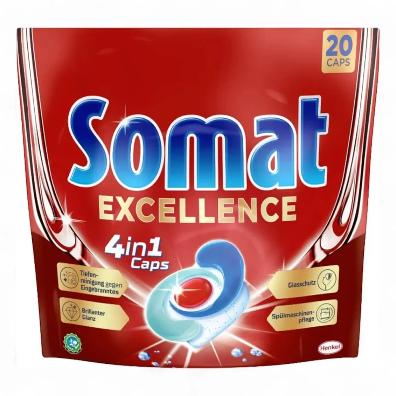 SOMAT Spülmaschinen Caps Excellence 4in1