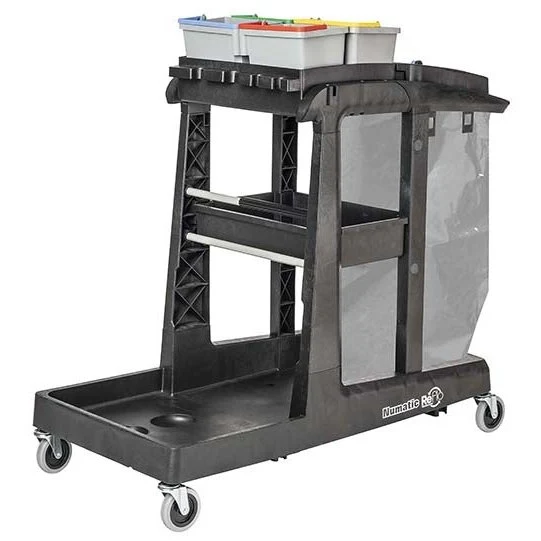Reinigungswagen EcoMatic EM3 – Doppelfahreimer & robust