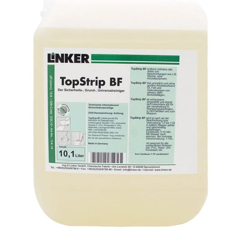 Linker Topstrip BF 10L Grundreiniger Intensivreiniger
