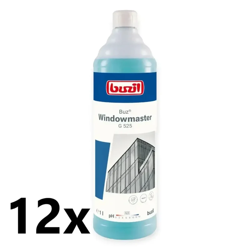 Buzil Buz Windowmaster G525 Glasreiniger 1l 12 Stück
