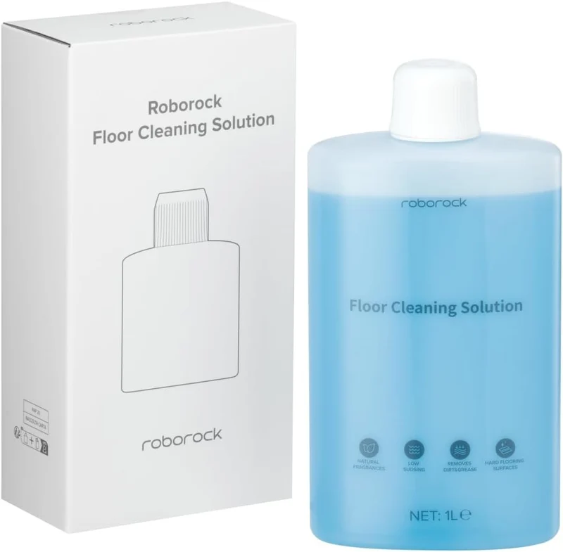 Roborock Bodenreinigungslösung für Saugroboter, Nass- und Trockensauger, 1L