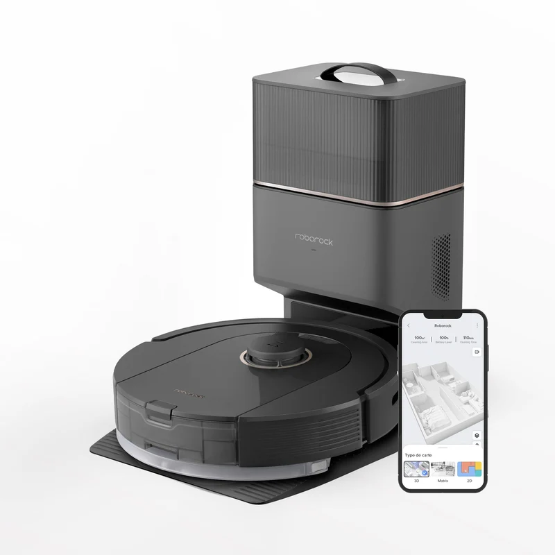 Roborock Q5 Pro+ Saug- und Wischroboter mit Auto-Entleerungsstation