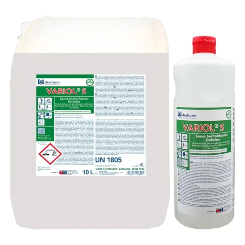 DREITURM VARIOL® S saurer, hochwirksamer Entkalker