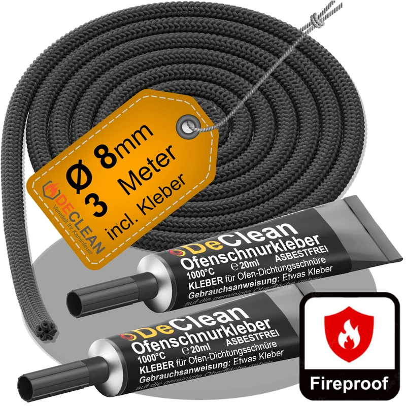 3 Türdichtung 3 m 8 mm