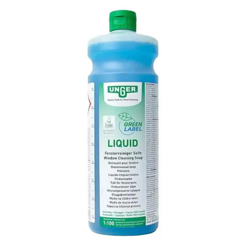 UNGER Green Label LIQUID Glasreiniger 1l