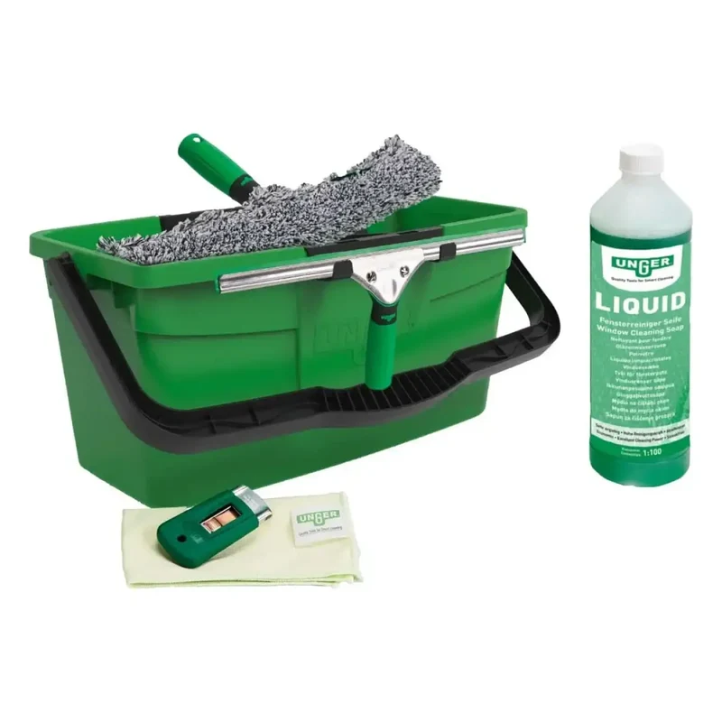 UNGER ErgoTec Fensterputzer-Komplett-Set 6in1 AK015