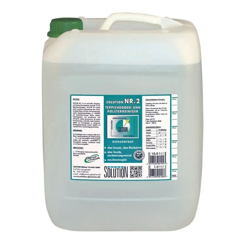 Solution Nr. 2 Teppichboden- und Polsterreiniger 10l