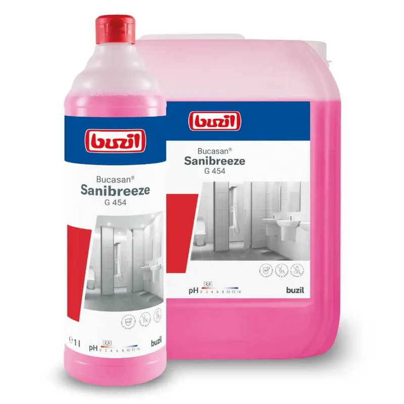 Buzil Bucasan Sanibreeze G454 Sanitärreiniger mit Geruchsblocker 10l