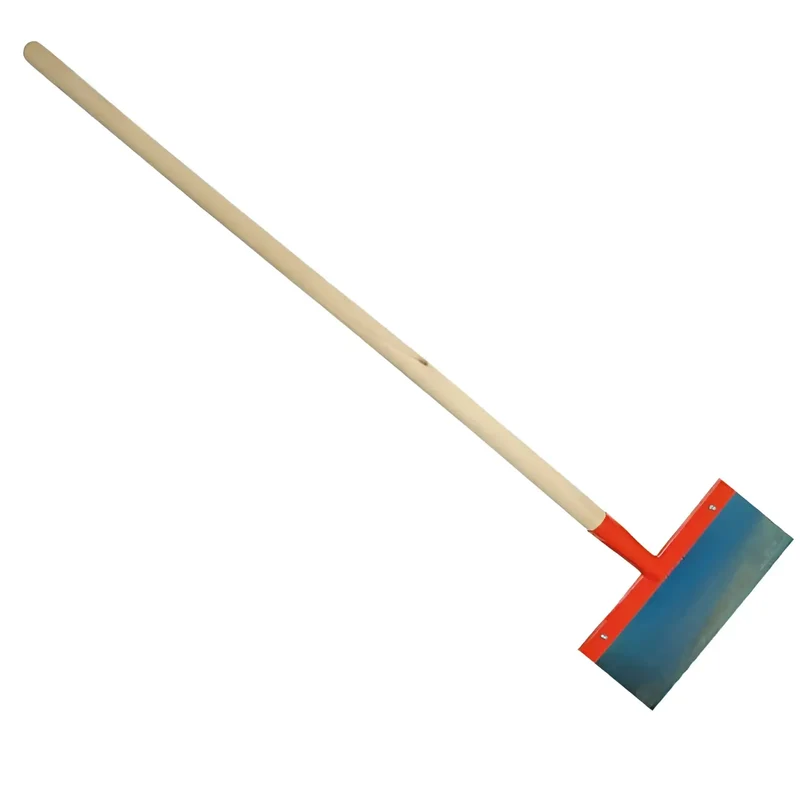 SOREX Eis- und Schneescharre Metallfederblatt 30cm mit Stiel