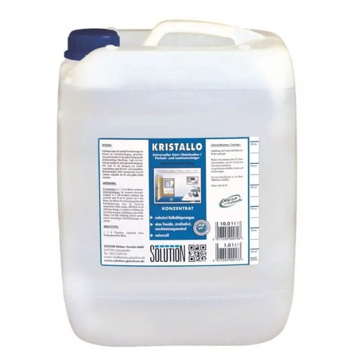 Solution Glöckner Kristallo 10l