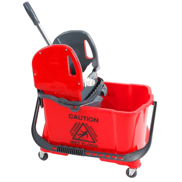 Floorstar KB25Plus Kunststoff Bucket 25l mit Schmutzwassereimer BASIC