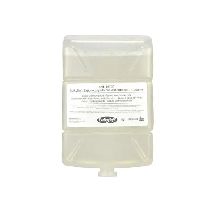 BulkySoft Hand Cleaner Liquid Soap Seifenkartusche antimikrobiell farblos 1l