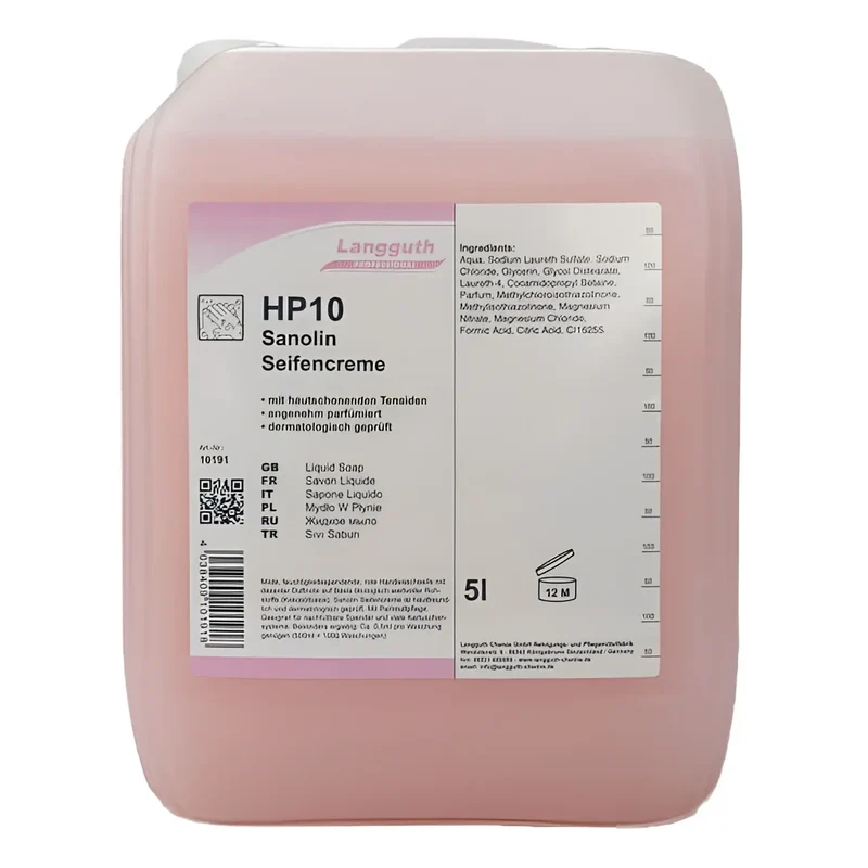 Langguth HP10 Sanolin Seifencreme 5l