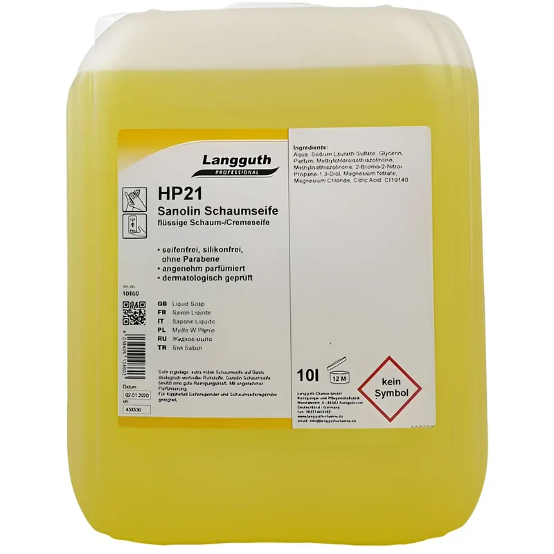Langguth HP21 Sanolin Schaumseife 10l