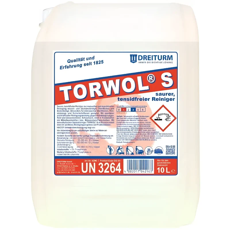 Dreiturm TORWOL S tensidfreier saurer Reiniger 10l