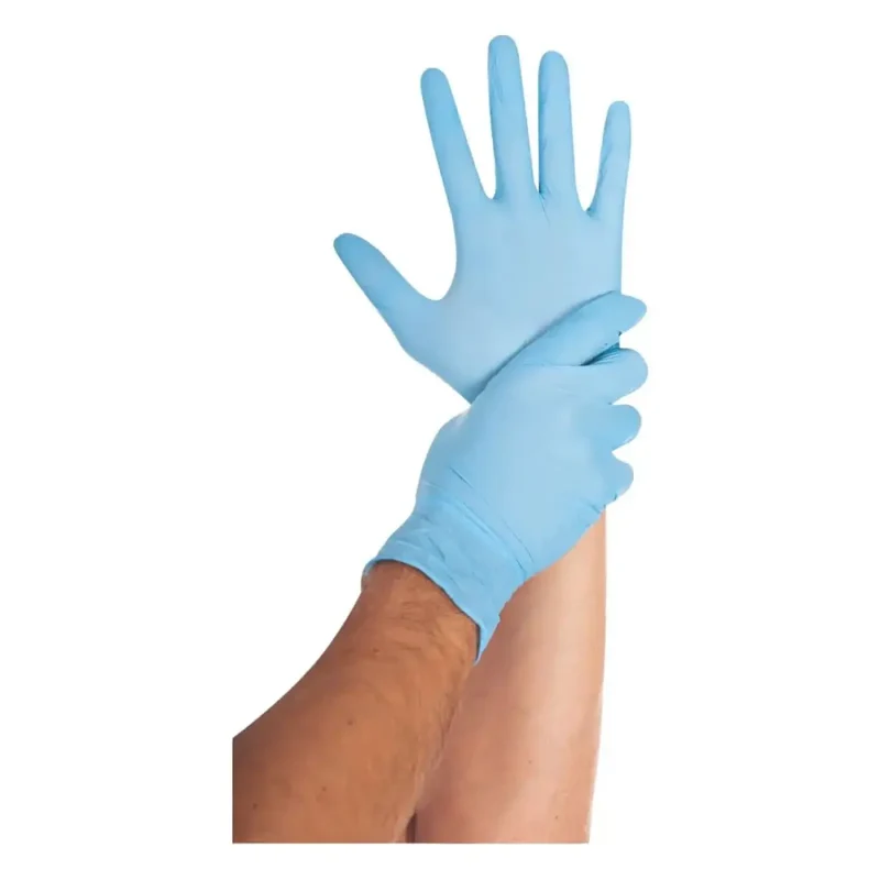 Hygostar "Safe Light" Nitril-Handschuhe Blau 100 Stück