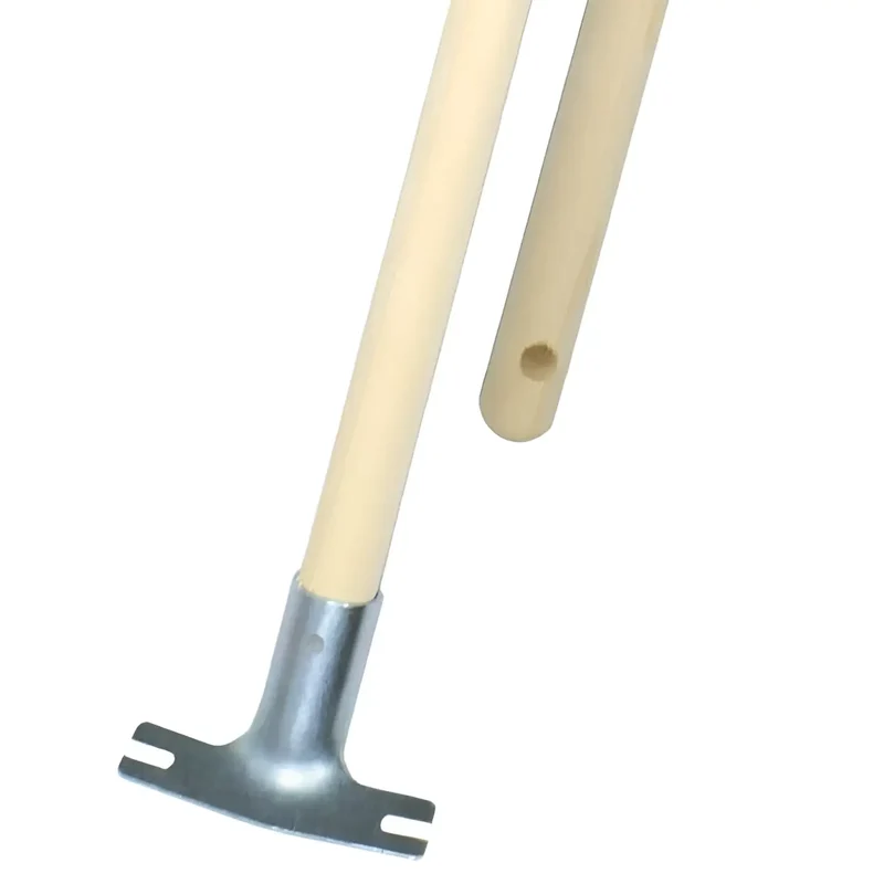 Sorex Gerätestiel Holz mit Metallhalter 1400x28mm