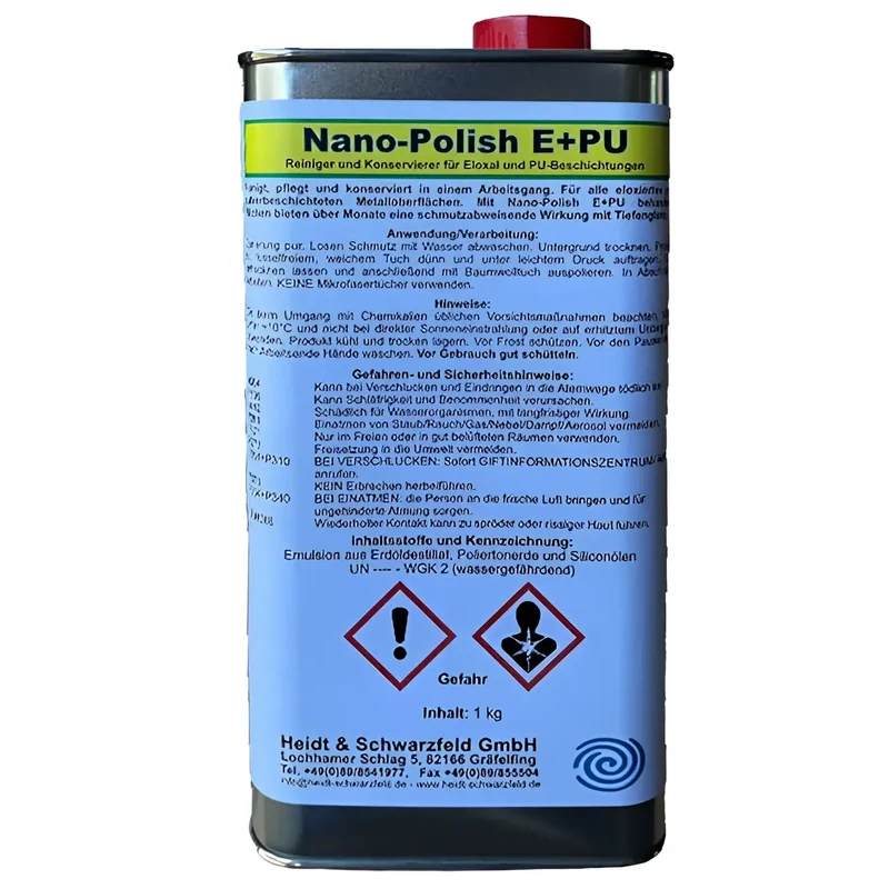 Heidt & Schwarzfeld Nano-Polish E PU 1kg Politur