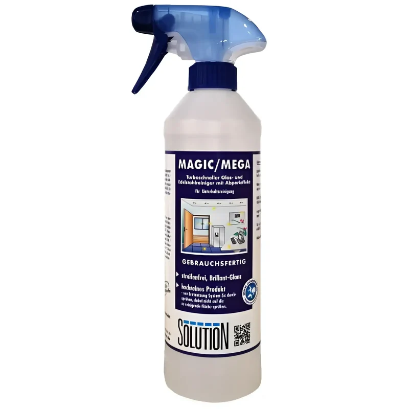 Solution-Glöckner MAGIC MEGA Glasreiniger / Edelstahlreiniger 500ml