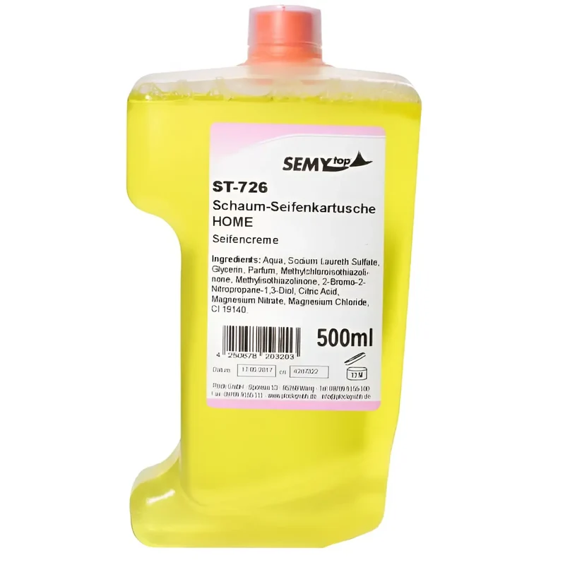SemyTop Schaumseife Home Kartusche Gelb 500ml