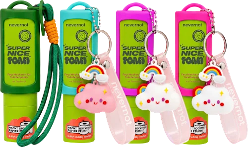 nevernot Feuchtschaum für Toilettenpapier Mini Shea, 50 ml