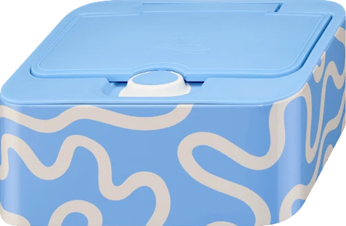 Sanft&Sicher Feuchtes Toilettenpapier Deluxe Kamille Metallbox, 50 St