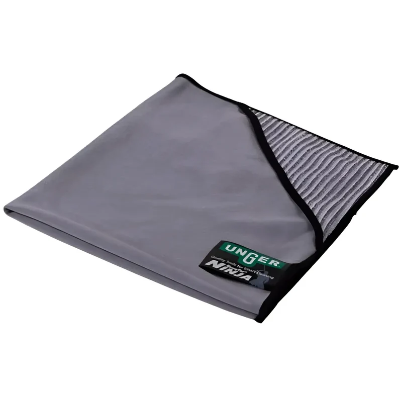 UNGER ErgoTec Ninja MicroWipe Mikrofasertuch grau MNH