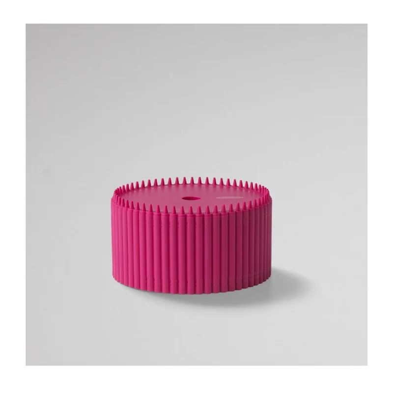 Crayola 74010805 Crayola Runde Aufbewahrungsbox Behälter Schreibtisch Veranstalter Deckel - Rosa