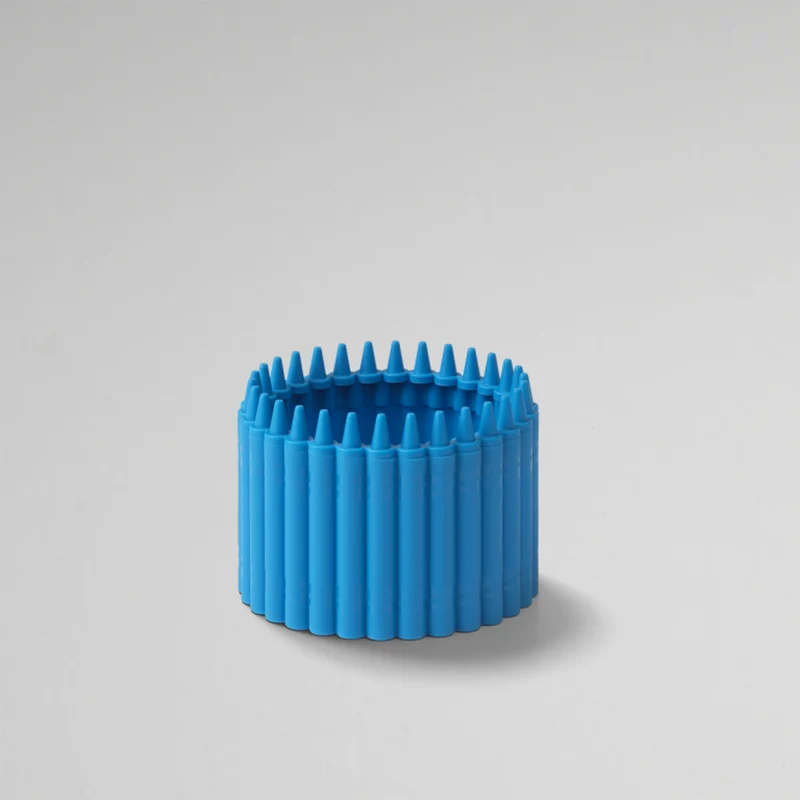 Crayola 74030804 Crayola Crayon Cup Desktop Organizer Bleistift Stift Lagerung Kinderzimmer Organisieren - Blau