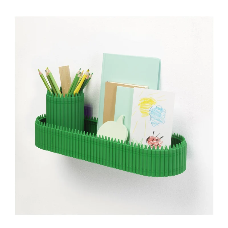 Crayola 74100801 Crayola Regal Wandmontage Lagerung Kinderzimmer Buntstifte Bleistifte Kleinspielzeug Organisieren - Grün