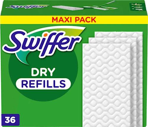 Swiffer Trockene Bodentücher Nachfüllpack ohne Duft, 36 St