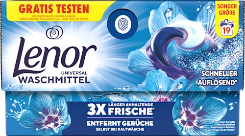 Vollwaschmittel Pods Aprilfrisch, 19 Wl