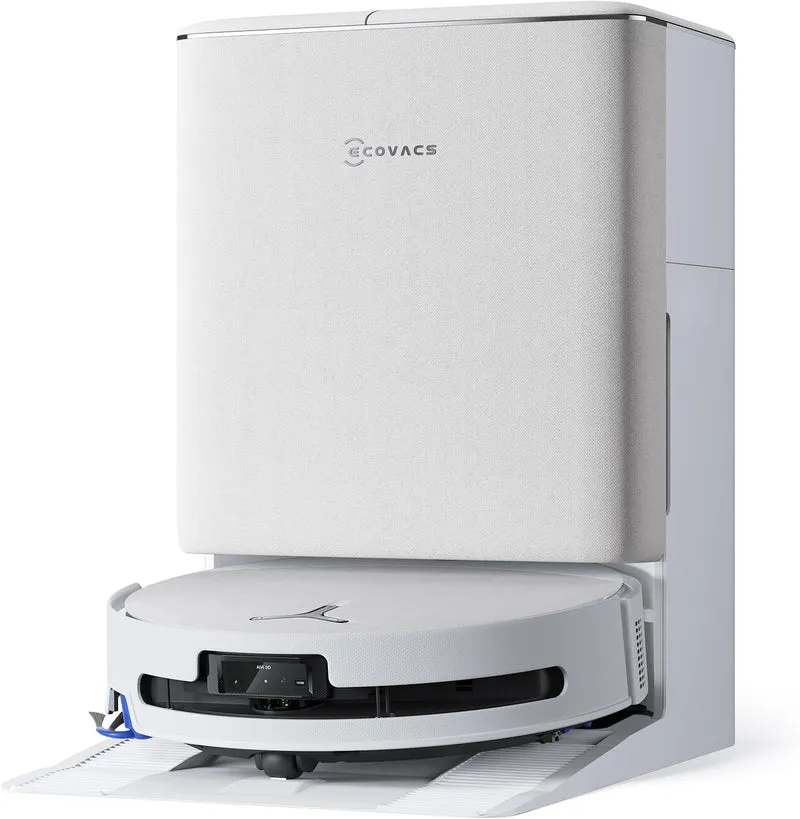 ECOVACS DEEBOT T90 Omni Saugroboter mit Wischfunktion – 30.000 Pa, Absaugstation