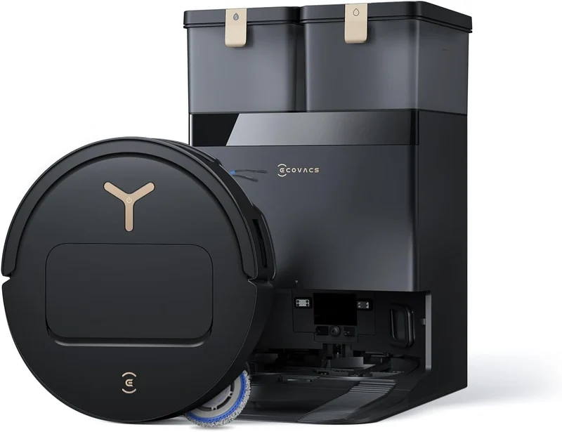 ECOVACS DEEBOT T50 PRO Omni Gen3 Saugroboter mit Wischfunktion – 25.000 Pa, 81 mm