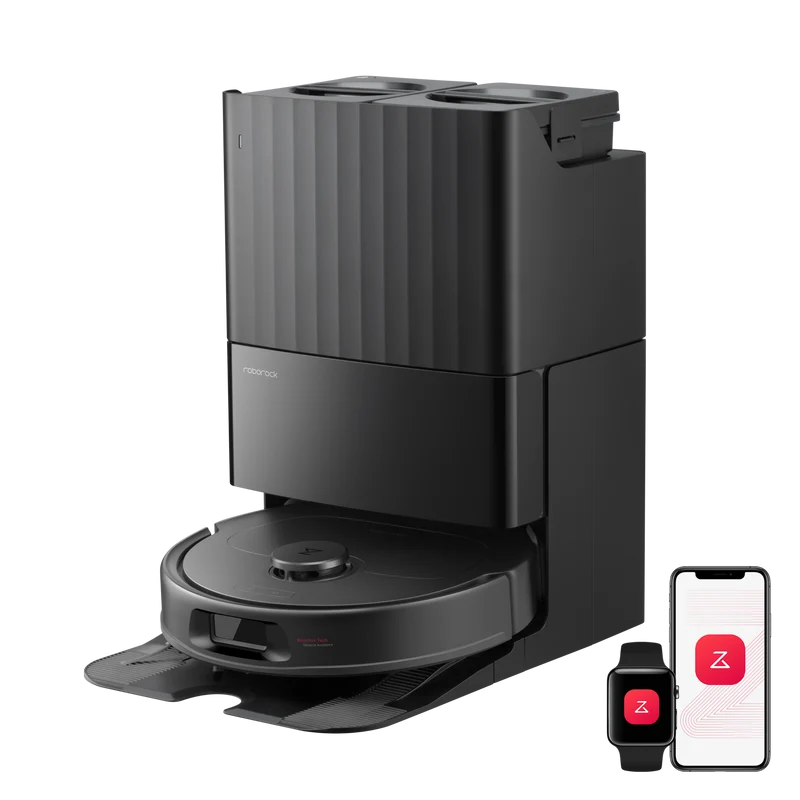 Roborock Qrevo S Pro Robot Vacuum and Mop - 18,500 Pa Suction & Multifunctional Dock