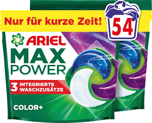 Colorwaschmittel Pods Max Power, 54 St