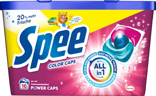 Colorwaschmittel Caps Power, 16 Wl