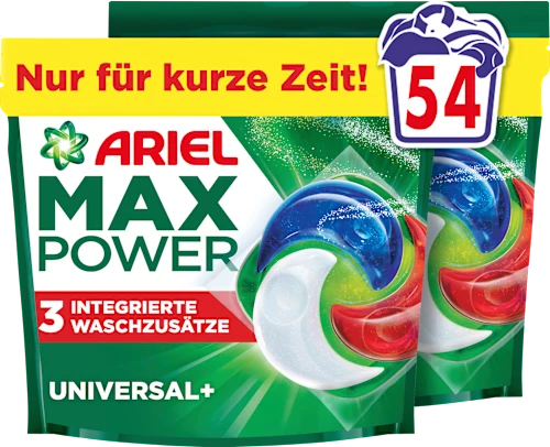 Vollwaschmittel Pods Max Power, 54 St