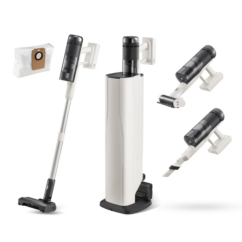 Roborock H60 Hub Pro Akku-Staubsauger mit Absaugstation