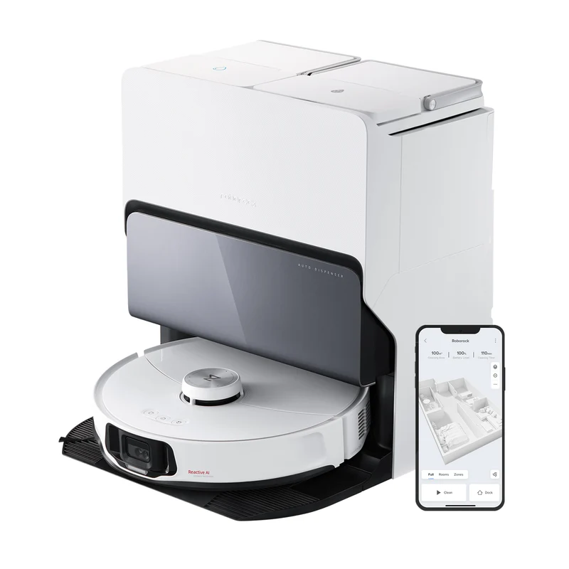 Roborock S8 MaxV Ultra Saugroboter mit Reactive AI 2.0 Hinderniserkennung