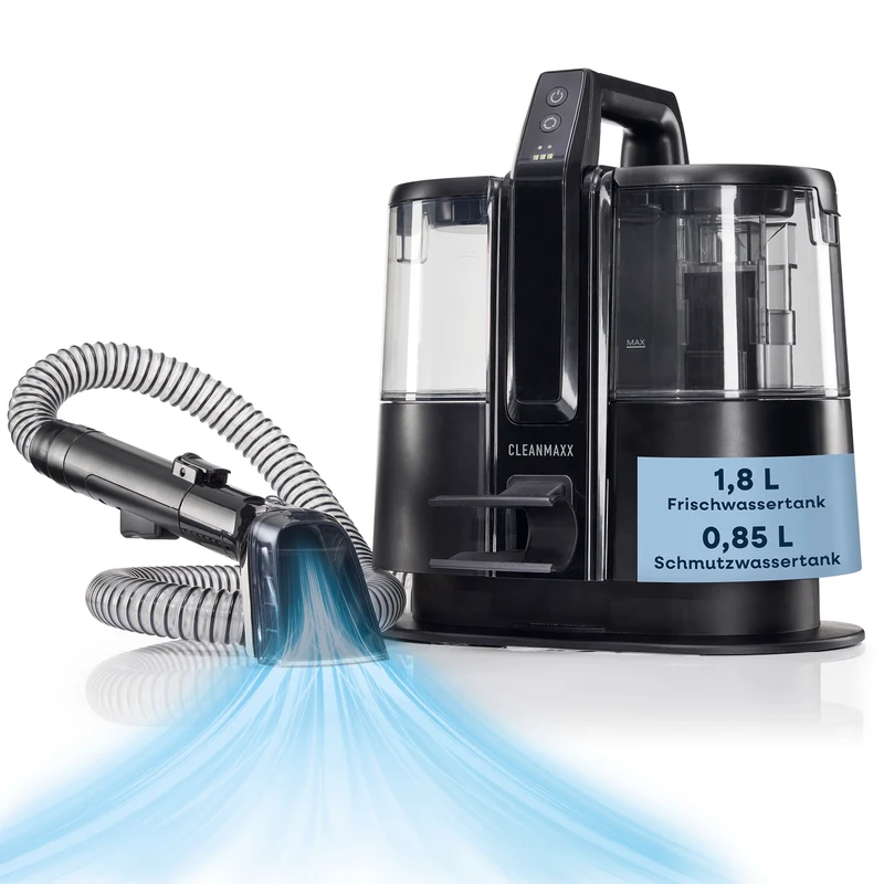 Akku-Polster- & Teppichreiniger Pro - 22 V - Schwarz
