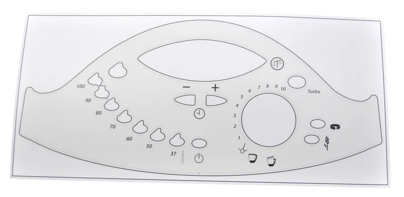 Sticker Aufkleber Frontblende Bedienfeld geeignet für Thermomix TM 31 TM31