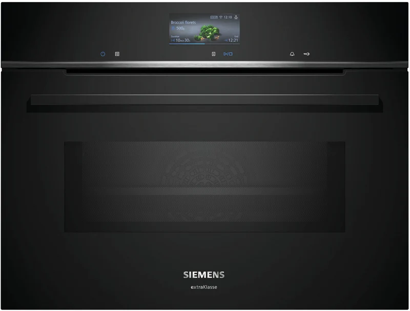 Siemens Einbau-Backofen mit Mikrowelle 45cm hoch iQ700, CM776GMB1F